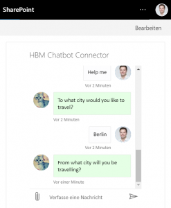 ChatBot Connector SharePoint