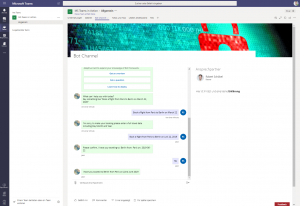 Chatbot in MS Teams